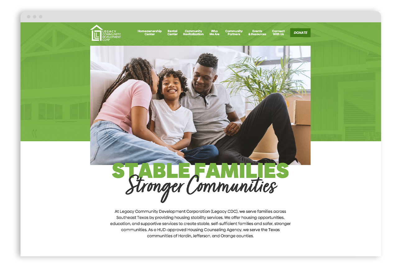 Website Home Page